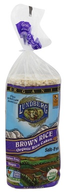 Lundberg Organic Brown Rice Cakes