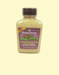 Westbrae Natural: Stoneground Mustard No Salt Added