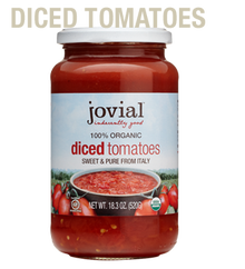 Jovial organic diced tomatoes